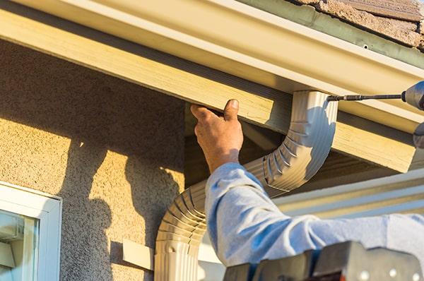 gutter cleaning and inspections are recommended as part of regular maintenance after a gutter installation